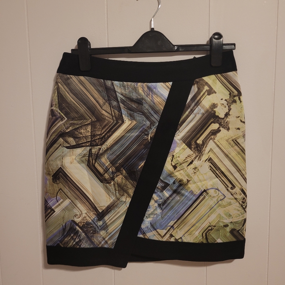 Ted Baker Women's Wrap Skirt - PARQUET GEO PRINT